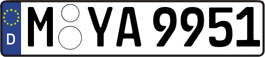 M-YA9951