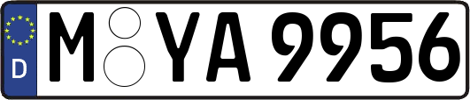 M-YA9956