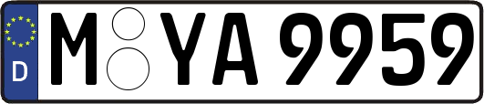 M-YA9959