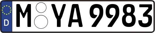 M-YA9983