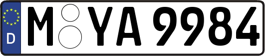M-YA9984