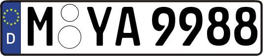 M-YA9988
