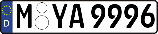 M-YA9996