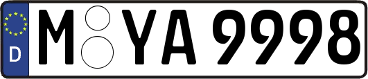 M-YA9998