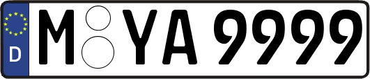 M-YA9999