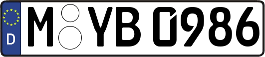 M-YB0986