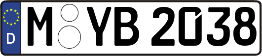 M-YB2038
