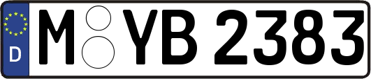 M-YB2383
