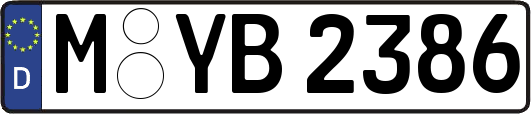M-YB2386