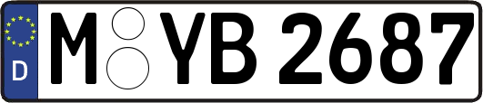 M-YB2687