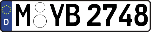M-YB2748
