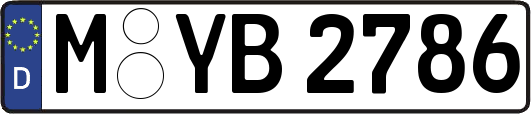 M-YB2786