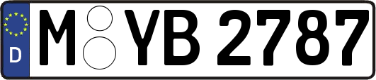 M-YB2787