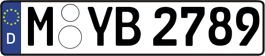 M-YB2789