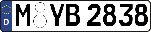 M-YB2838