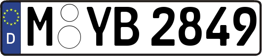 M-YB2849