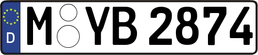 M-YB2874