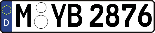 M-YB2876