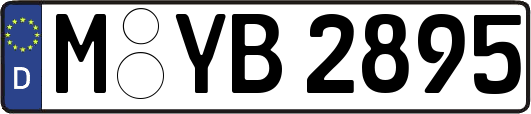 M-YB2895