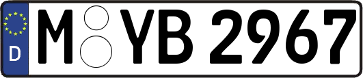 M-YB2967