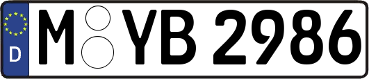 M-YB2986