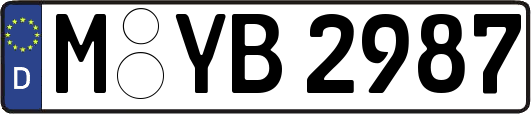 M-YB2987
