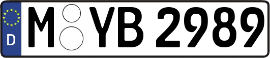 M-YB2989