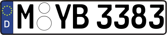 M-YB3383