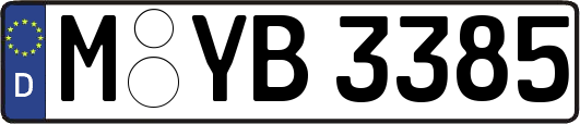 M-YB3385