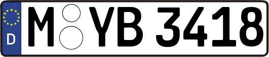 M-YB3418