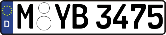 M-YB3475