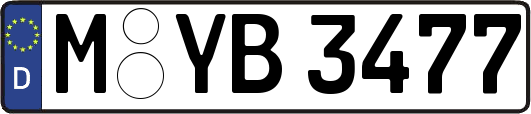 M-YB3477