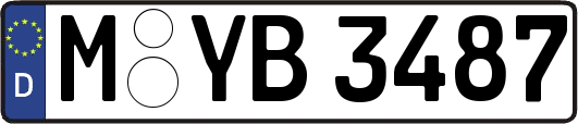 M-YB3487