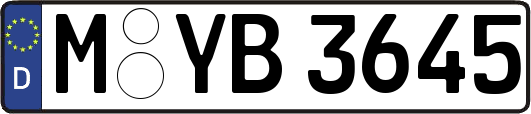 M-YB3645