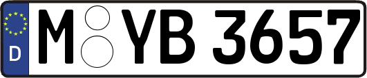 M-YB3657