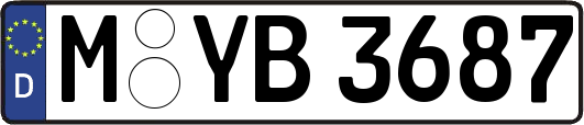 M-YB3687