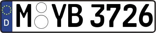 M-YB3726