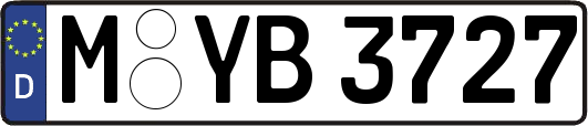 M-YB3727