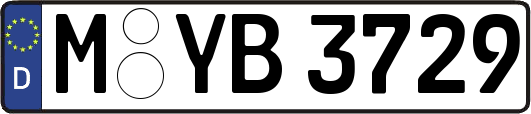 M-YB3729