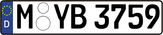 M-YB3759