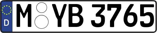 M-YB3765