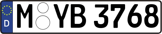 M-YB3768