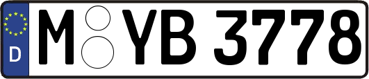 M-YB3778
