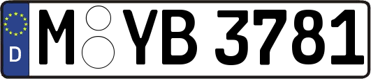 M-YB3781