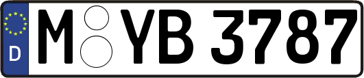M-YB3787