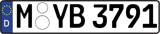 M-YB3791