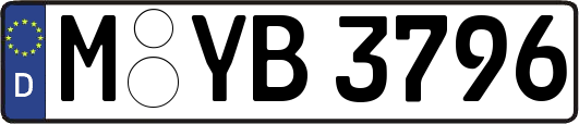 M-YB3796