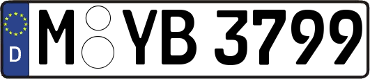M-YB3799