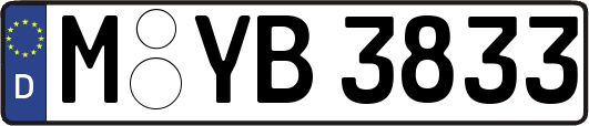 M-YB3833