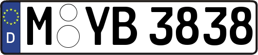 M-YB3838